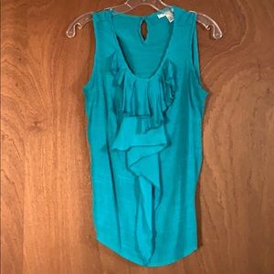 Aqua dressy tank